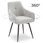 LARISA szürke forgószék