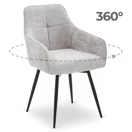 LARISA szürke forgószék