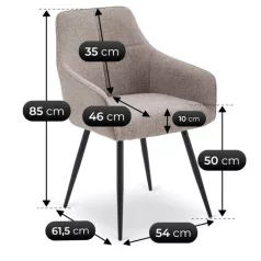 PALMA Cappuccino szék