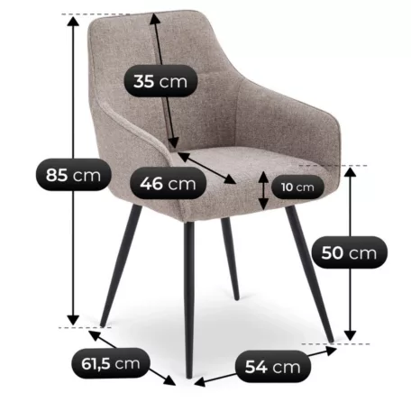 PALMA Cappuccino szék