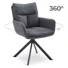 PAUL Forgószék Sötétszürke