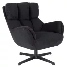 REAL fekete forgószék