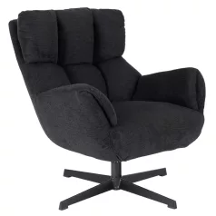 REAL fekete forgószék