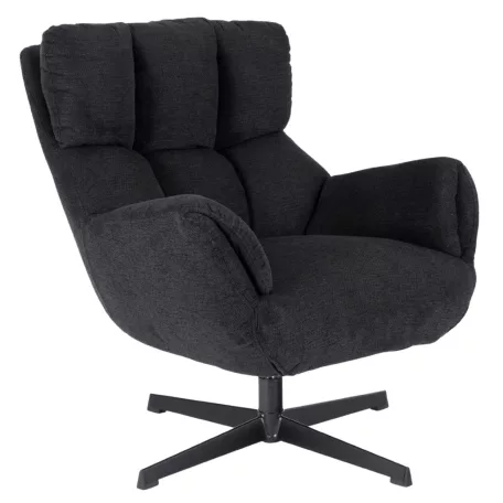 REAL fekete forgószék