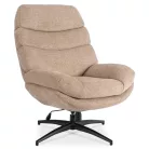ASTURIA bézs színű forgófotel