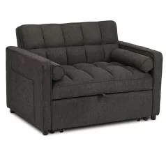 CORRA dönthető fotel alváshoz, fekete