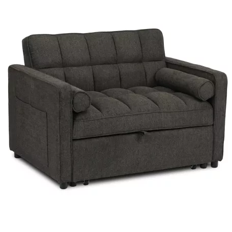 CORRA dönthető fotel alváshoz, fekete