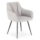 NAWARA szürke boucle szék