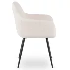 NAWARA krémszínű Boucle szék