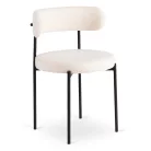 TULSA krémszínű Boucle szék