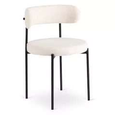 TULSA krémszínű Boucle szék