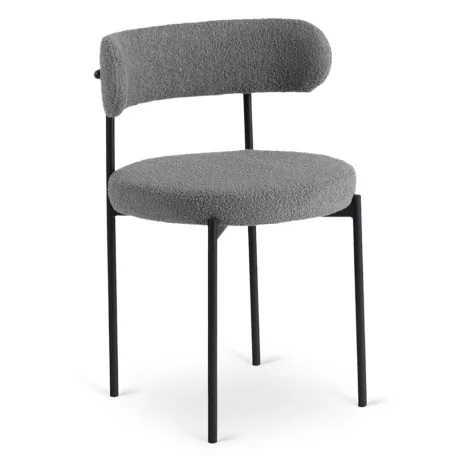 TULSA szürke boucle szék