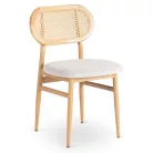 ALTEA tölgy/bézs áttört szék