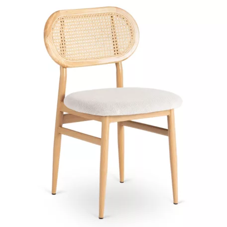 ALTEA tölgy/bézs áttört szék