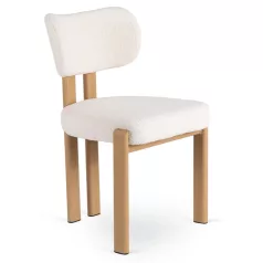 GRENADA Szék Tölgy/Krémszínű Boucle