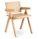 MADERA Szék Tölgy/Bézs Áttört