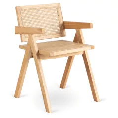 MADERA Szék Tölgy/Bézs Áttört