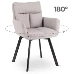 CORTADO szürke forgószék