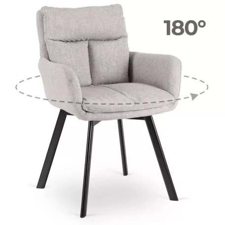 CORTADO szürke forgószék