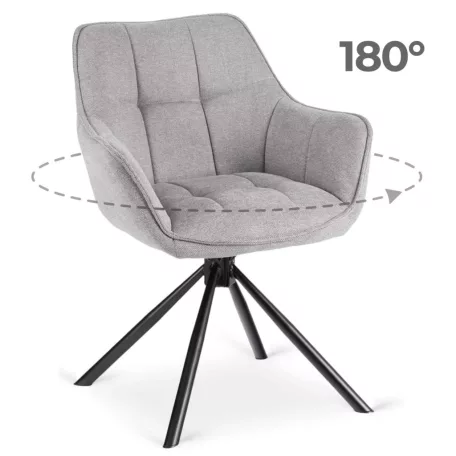 PEONY 2 szürke forgószék