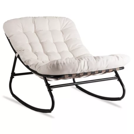 AURORA bézs hintaszék