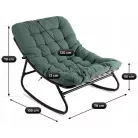 AURORA hintaszék zöld