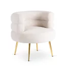 PRESTON krémszínű fotel