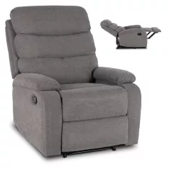 KOBE dönthető fotel, szürke szövet