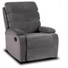 KOBE szürke bársony dönthető fotel