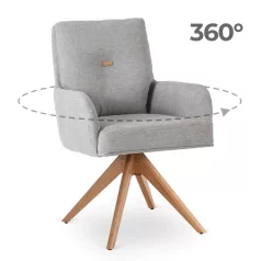 BIANCO szürke forgószék