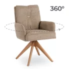 BIANCO Barna Forgószék