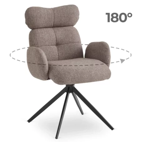 ALVARO Barna Forgószék Nappaliba