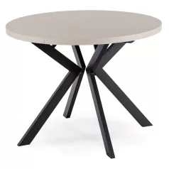 LUKAS Kihúzható asztal 100-250 cm Kasmír/Fekete