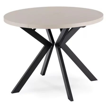 LUKAS Kihúzható asztal 100-250 cm Kasmír/Fekete