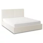 Ágy 160x200 MARSEILLA tárolóval Krémszínű Boucle