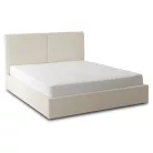 Ágy 180x200 MARSEILLA tárolóval Krémszínű Boucle