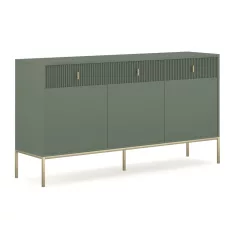 MARCOS Fiókos Komód 155 cm Zöld