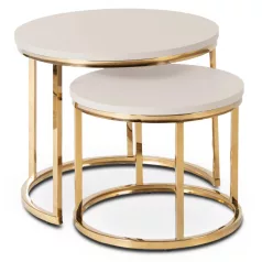 APULIA Kasmír/Arany asztalgarnitúra