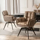 ISLA Barna Forgószék