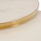 Aron, dohányzóasztal készlet, arany, fém