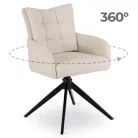 JULY krémszínű forgószék nappaliba