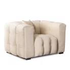 MODERNO 1S Krémszínű Fotel