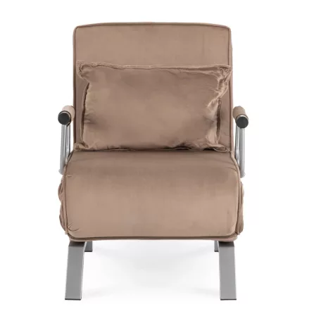 Dönthető fotel BART Bézs bársony