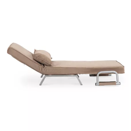 Dönthető fotel BART Bézs bársony