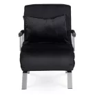 Dönthető fotel BART Fekete bársony