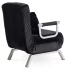 Dönthető fotel BART Fekete bársony