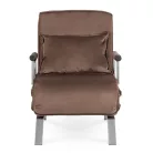 Dönthető fotel BART Barna bársony