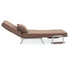 Dönthető fotel BART Barna bársony