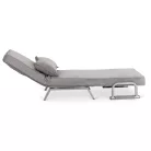 Dönthető fotel BART Szürke bársony