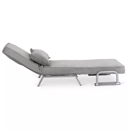 Dönthető fotel BART Szürke bársony